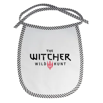 The witcher III wild hunt, Σαλιάρα μωρού αλέκιαστη με κορδόνι Μαύρη