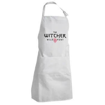 The witcher III wild hunt, Adult Chef Apron (with sliders and 2 pockets)