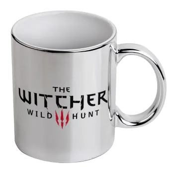 The witcher III wild hunt, Mug ceramic, silver mirror, 330ml