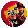 Red Dead Redemption 2, Επιφάνεια κοπής γυάλινη στρογγυλή (30cm)