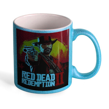 Red Dead Redemption 2, Κούπα Σιέλ Glitter που γυαλίζει, κεραμική, 330ml