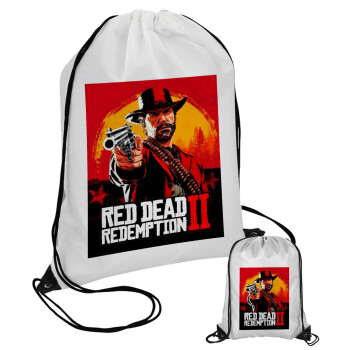 Red Dead Redemption 2, Τσάντα πουγκί με μαύρα κορδόνια (1 τεμάχιο)