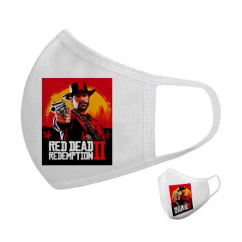 Red Dead Redemption 2, Μάσκα υφασμάτινη υψηλής άνεσης παιδική (Δώρο πλαστική θήκη)