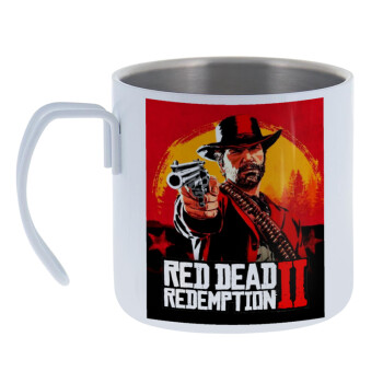 Red Dead Redemption 2, Mug Stainless steel double wall 400ml