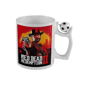 Red Dead Redemption 2, Κούπα με μπάλα ποδασφαίρου , 330ml