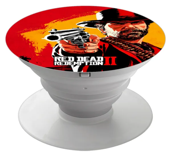Red Dead Redemption 2 — Phone Holders Stand  White Hand-held Mobile Phone Holder