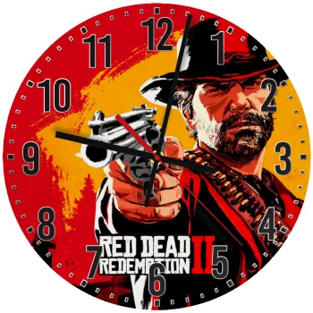 Red Dead Redemption 2 — Wooden wall clock (30cm)