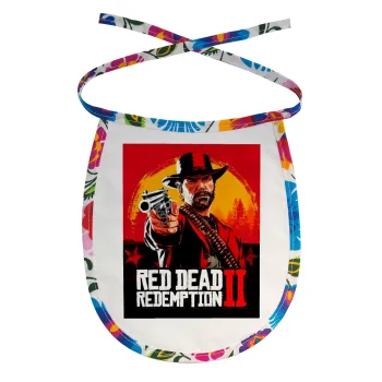 Red Dead Redemption 2, Σαλιάρα μωρού αλέκιαστη με κορδόνι Χρωματιστή