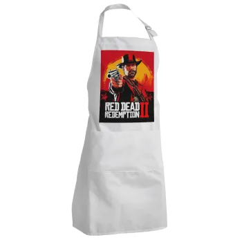 Red Dead Redemption 2, Adult Chef Apron (with sliders and 2 pockets)