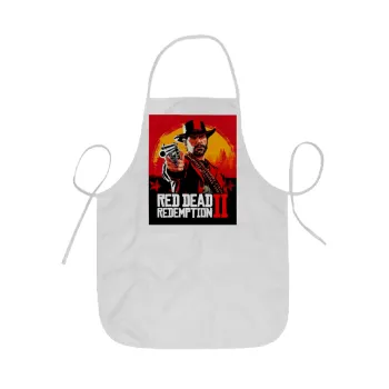 Red Dead Redemption 2, Ποδιά Σεφ ολόσωμη κοντή  Παιδική (44x62cm)