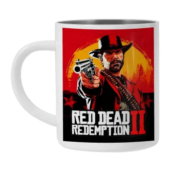 Red Dead Redemption 2, Mug Stainless steel double wall 300ml