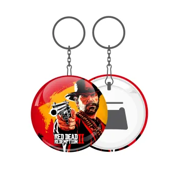 Red Dead Redemption 2, Μπρελόκ μεταλλικό 5cm με ανοιχτήρι