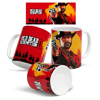 Red Dead Redemption 2, Κούπα, κεραμική, 330ml