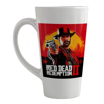 Red Dead Redemption 2, Κούπα κωνική Latte Μεγάλη, κεραμική, 450ml