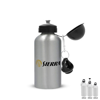 SIERRA, Metallic water jug, Silver, aluminum 500ml