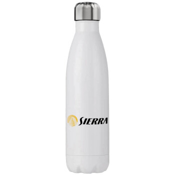 SIERRA, Μεταλλικό παγούρι θερμός (Stainless steel), διπλού τοιχώματος, 750ml