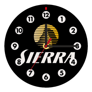 SIERRA, Ρολόι τοίχου ξύλινο (20cm)