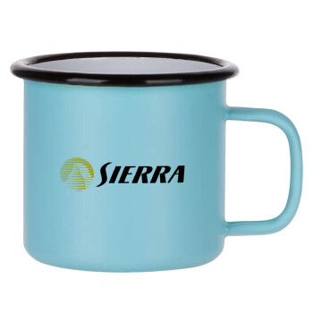 SIERRA, Κούπα Μεταλλική εμαγιέ ΜΑΤ σιέλ 360ml