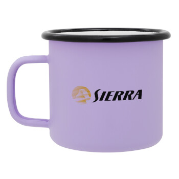 SIERRA, Κούπα Μεταλλική εμαγιέ ΜΑΤ Light Pastel Purple 360ml