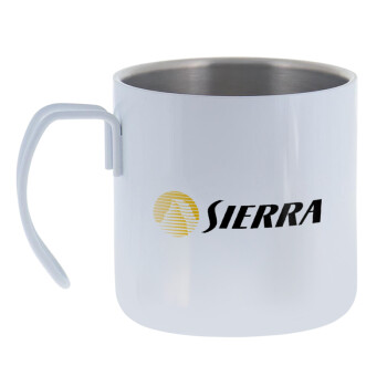 SIERRA, Mug Stainless steel double wall 400ml