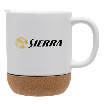 SIERRA, Ceramic coffee mug Cork (MAT), 330ml