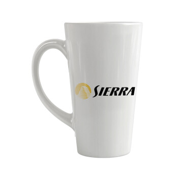 SIERRA, Κούπα κωνική Latte Μεγάλη, κεραμική, 450ml