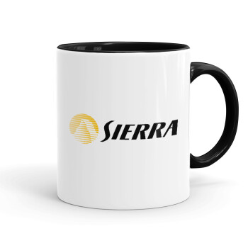 SIERRA, Mug colored black, ceramic, 330ml