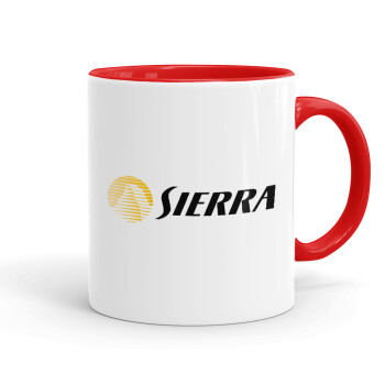 SIERRA, Mug colored red, ceramic, 330ml
