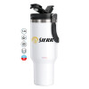 Mega Stainless steel Tumbler with lid, double wall 1,2L