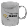 Mug ceramic marble style, 330ml