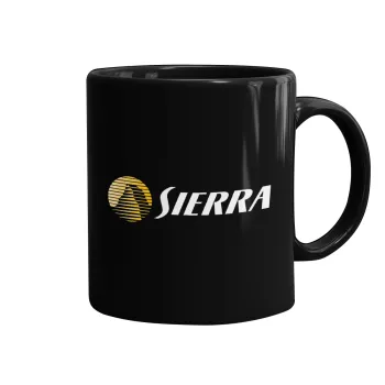 SIERRA, Mug black, ceramic, 330ml
