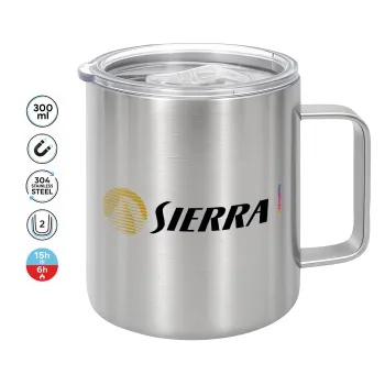 SIERRA, Κούπα Ανοξείδωτη διπλού τοιχώματος 300ml