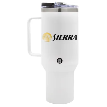 SIERRA, Mega Tumbler με καπάκι, διπλού τοιχώματος (θερμό) 1,2L