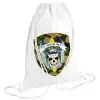 Backpack pouch GYMBAG white (28x40cm)