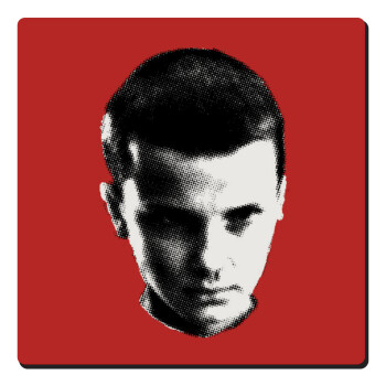 Stranger Things Eleven, Τετράγωνο μαγνητάκι ξύλινο 6x6cm