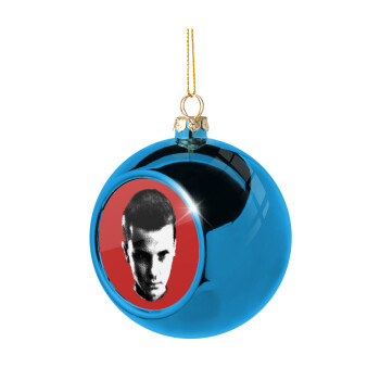Stranger Things Eleven, Blue Christmas tree ball ornament 8cm