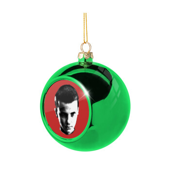 Stranger Things Eleven, Χριστουγεννιάτικη μπάλα δένδρου Πράσινη 8cm