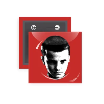 Stranger Things Eleven, Κονκάρδα παραμάνα τετράγωνη 5x5cm