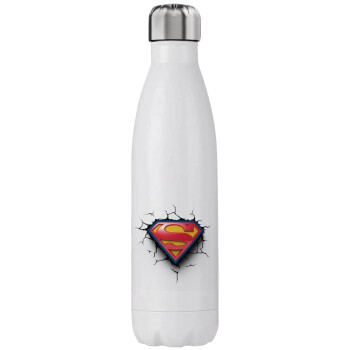 Superman cracked, Stainless steel, double-walled, 750ml