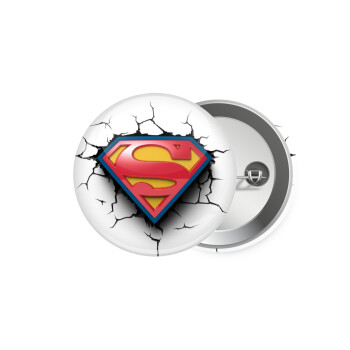 Superman cracked, Κονκάρδα παραμάνα 5.9cm