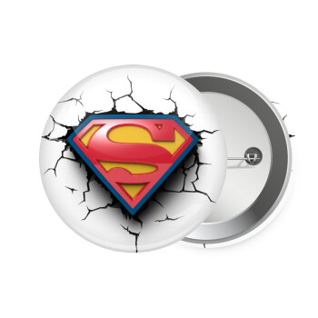 Superman cracked, Κονκάρδα παραμάνα 7.5cm