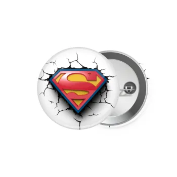 Superman cracked, Κονκάρδα παραμάνα 5.9cm