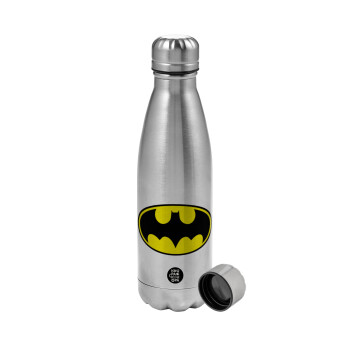 Batman, Μεταλλικό παγούρι νερού, ανοξείδωτο ατσάλι, 750ml