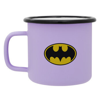 Batman, Κούπα Μεταλλική εμαγιέ ΜΑΤ Light Pastel Purple 360ml
