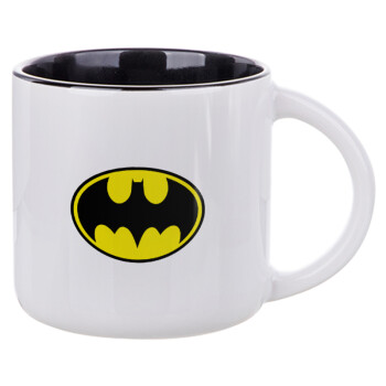 Batman, Κούπα κεραμική 400ml Λευκή/Μαύρη