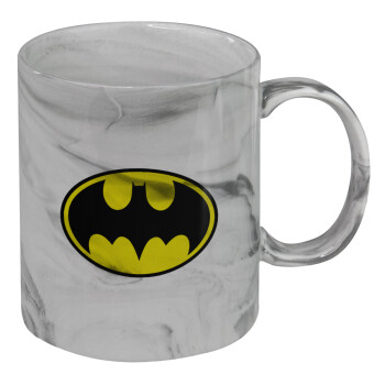 Batman, Mug ceramic marble style, 330ml