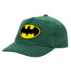 Children's Baseball Cap, 100% Cotton Drill, GREEN (COTTON, CHILDREN'S, ONE SIZE)