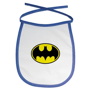 Batman, Σαλιάρα μωρού αλέκιαστη με κορδόνι Μπλε