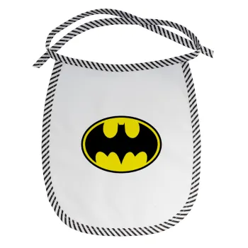 Batman, Σαλιάρα μωρού αλέκιαστη με κορδόνι Μαύρη