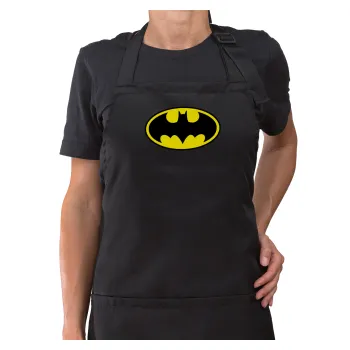 Batman, Ποδιά μακριά Σεφ ολόσωμη με τσέπες Μαύρη (ΕΝΗΛΙΚΩΝ)